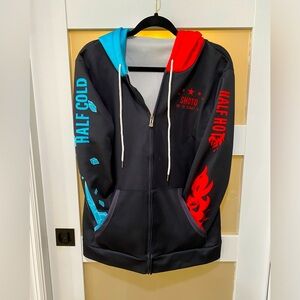 Boku no My Hero Academia Todoroki Shoto Hoodie Sweatshirt Jacket size Large